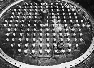Heavy Prints: Top Of Heavy Water And Uranium Reactor