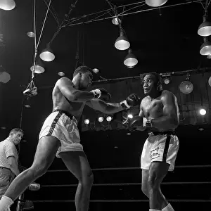 Competitor Prints: Heavyweight Champions Ali and Liston Boxing