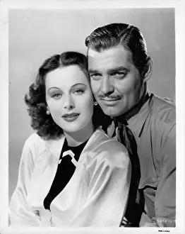 Hedy Lamarr And Clark Gable In Boom Town