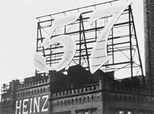 Number Prints: Heinz Tomato Ketchup Sign