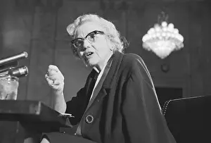 Thalidomide Prints: Helen B. Taussig Testifying Before Senate