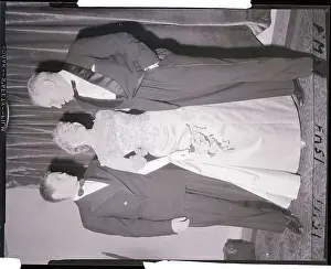 Helen Hayes Talking with Husband & Son