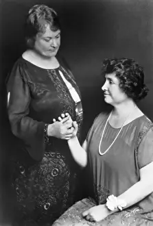 Teacher Prints: Helen Keller with Anne Sullivan