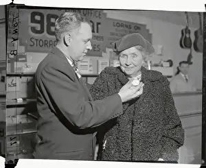 Helen Keller Being Handed Her Watch