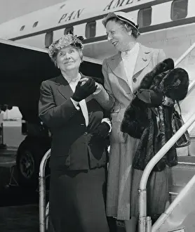 Helen Keller with Polly Thomson
