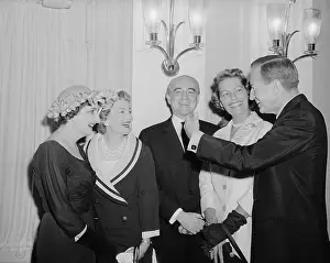 Helen Thomas and Others at Motion Picture Event