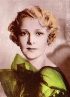 Helen Vinson, Film Stars series, collectible C T Bridgewater cigarette card, 1935
