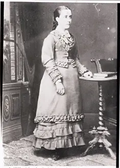 Helene Demuth Standing by Desk