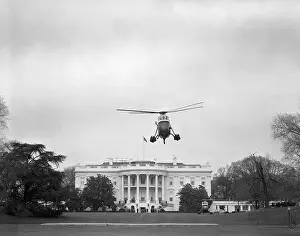 Helicopter Carrying the Kennedy Family