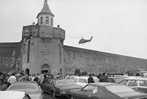 Attica Prints: Helicopter Flying over Correctional Facility