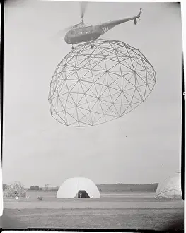 Quantico Prints: Helicopter Lifting Hangar