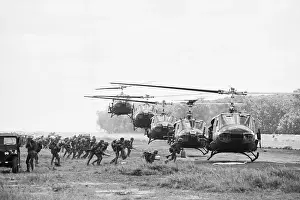 Jeep Prints: Helicopters Landing In Formation