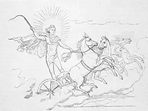 Helios Riding Horse Led Chariot