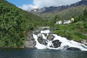 Geiranger Prints: Hellesylt, Norway