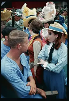 Nha Trang Prints: Hello Dolly Actresses Chatting with Soldiers