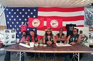 Hell's Angels Holding a Press Conference