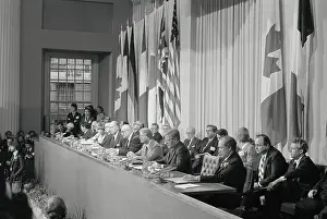 Valery Giscard Destaing Prints: Helmut Schmidt Making His Final Statement