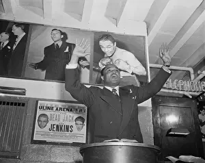 Evangelist Prints: Henry Aremstrong, Hands Raised