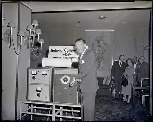 Checking Prints: Henry Cabot Lodge Checking Time to Clock