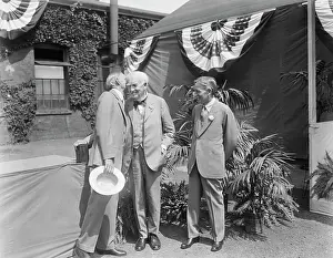 Firestone Prints: Henry Ford and Acquaintances Together Outside