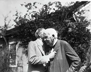 Greeting Prints: Henry Ford Greets Thomas A. Edison