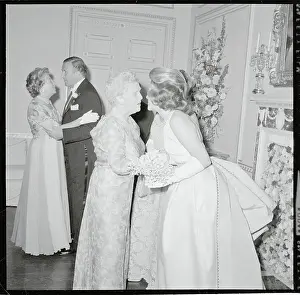 Henry Ford II and Family During Debutante Ball