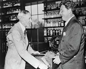 Henry Ford II and Spencer Tracy with Edison Invention