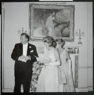 Henry Ford II with Wife and Daughter