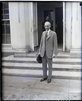 Founder Prints: Henry Ford In Front Of Senate Office Bld