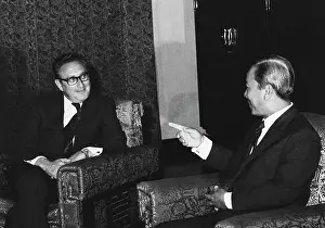 Diplomacy Prints: Henry Kissinger and Nguyen Van Thieu