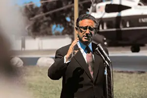San Clemente Prints: Henry Kissinger Speaking