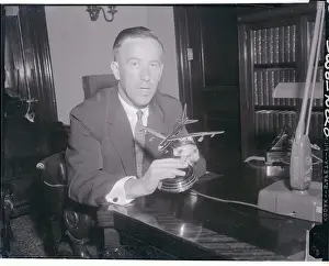 Henry M. Jackson Holding Model of Plane