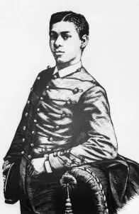 College Student Prints: Henry Ossian Flipper In Military Uniform
