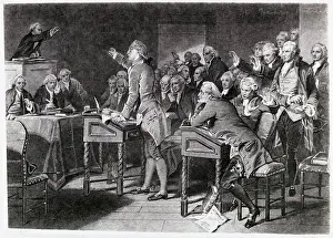 Virginia Prints: Henry Patrick Addressing Assembly