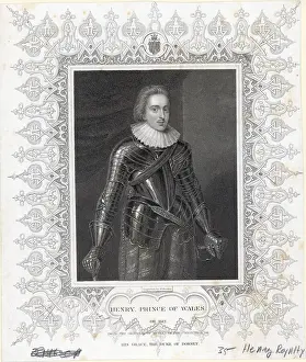 Armor Prints: Henry, Prince Of Wales In Armor