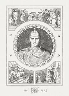Images Dated 1st December 2015: Henry V, (1081 / 86-1125), Holy Roman Emperor, published in 1876