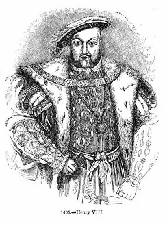 Henry VIII (1491-1547) Gallery: Henry VIII Engraving