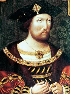 Britain Prints: Henry VIII, King of England and Ireland, c1520