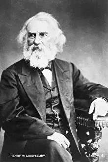 Legs Crossed Prints: Henry Wadsworth Longfellow