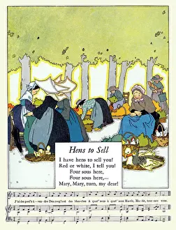 Duck Prints: Hens to Sell