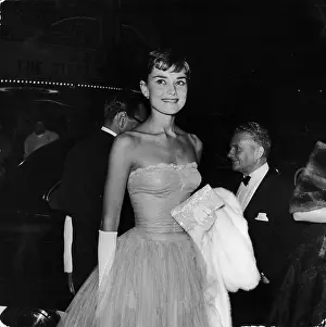 Dutch Prints: Hepburn At Shane Premiere