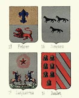 Coats of Arms and Heraldic Badges. Gallery: Heraldry - Coat of Arms of Spain