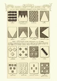 Heraldry, Examples of Coat of Arms, Shield patterns