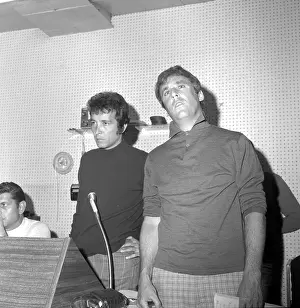 Herb Alpert And Burt Bacharach In The Studio