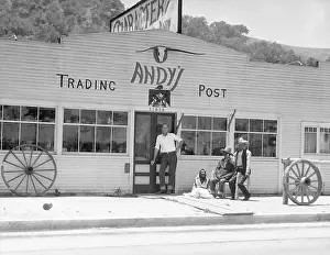 Herbert Andy Anderson at His Trading Post