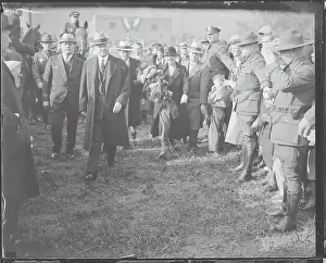 Charleston Prints: Herbert Hoover and Wife Arriving