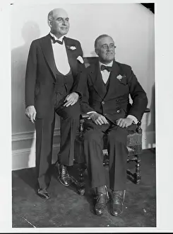 Governor Prints: Herbert Lehman and Franklin D. Roosevelt