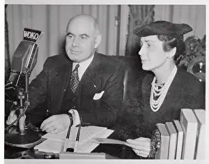 Lehman Prints: Herbert Lehman with Mrs Charless Whitney
