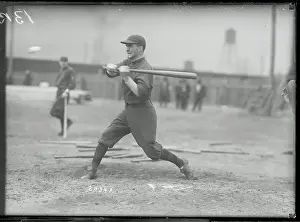 Macon Prints: Herbie Moran in Batting Action