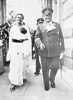 Music Festival Prints: Hermann Goering and Frau Winifred Wagner